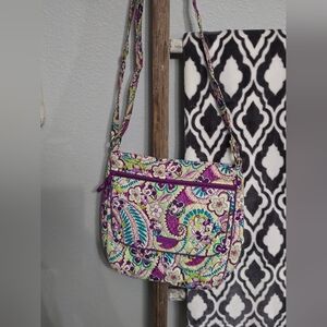 Floral Patterned Crossbody Bag